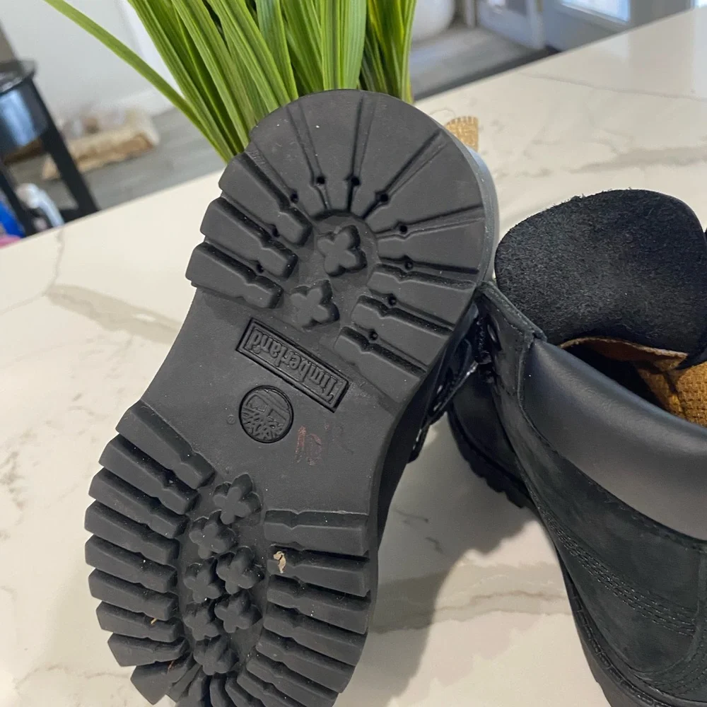 Timberland Black Nubuck Boots